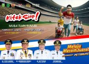 Bupati Muba HM Toha Ajak Masyarakat Sukseskan Porprov XV dan Peparprov V