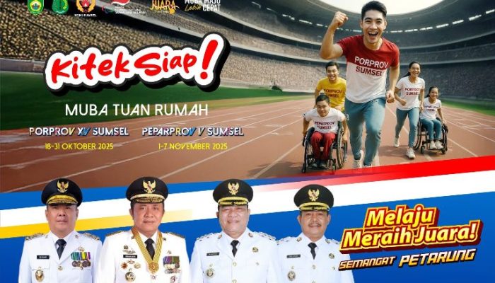 Bupati Muba HM Toha Ajak Masyarakat Sukseskan Porprov XV dan Peparprov V