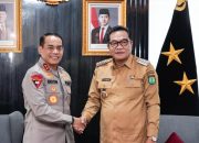 Bupati Muba HM Toha Audiensi Dengan Kapolda Sumsel